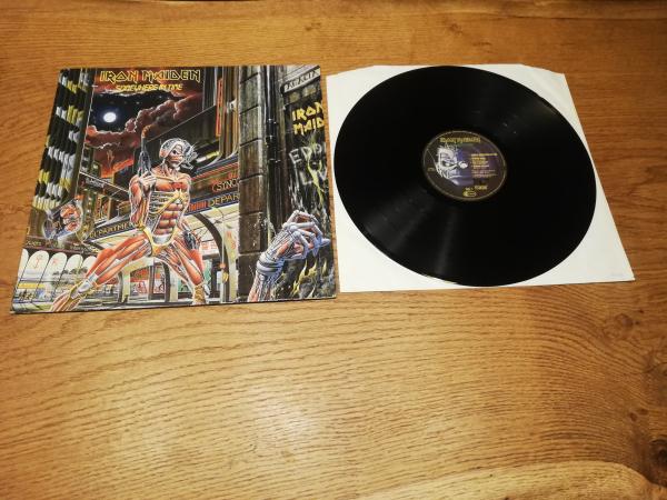 Iron Maiden Somewhere in Time 1986 EMI 038-746341 1 Europäische Pressung VG/VG+